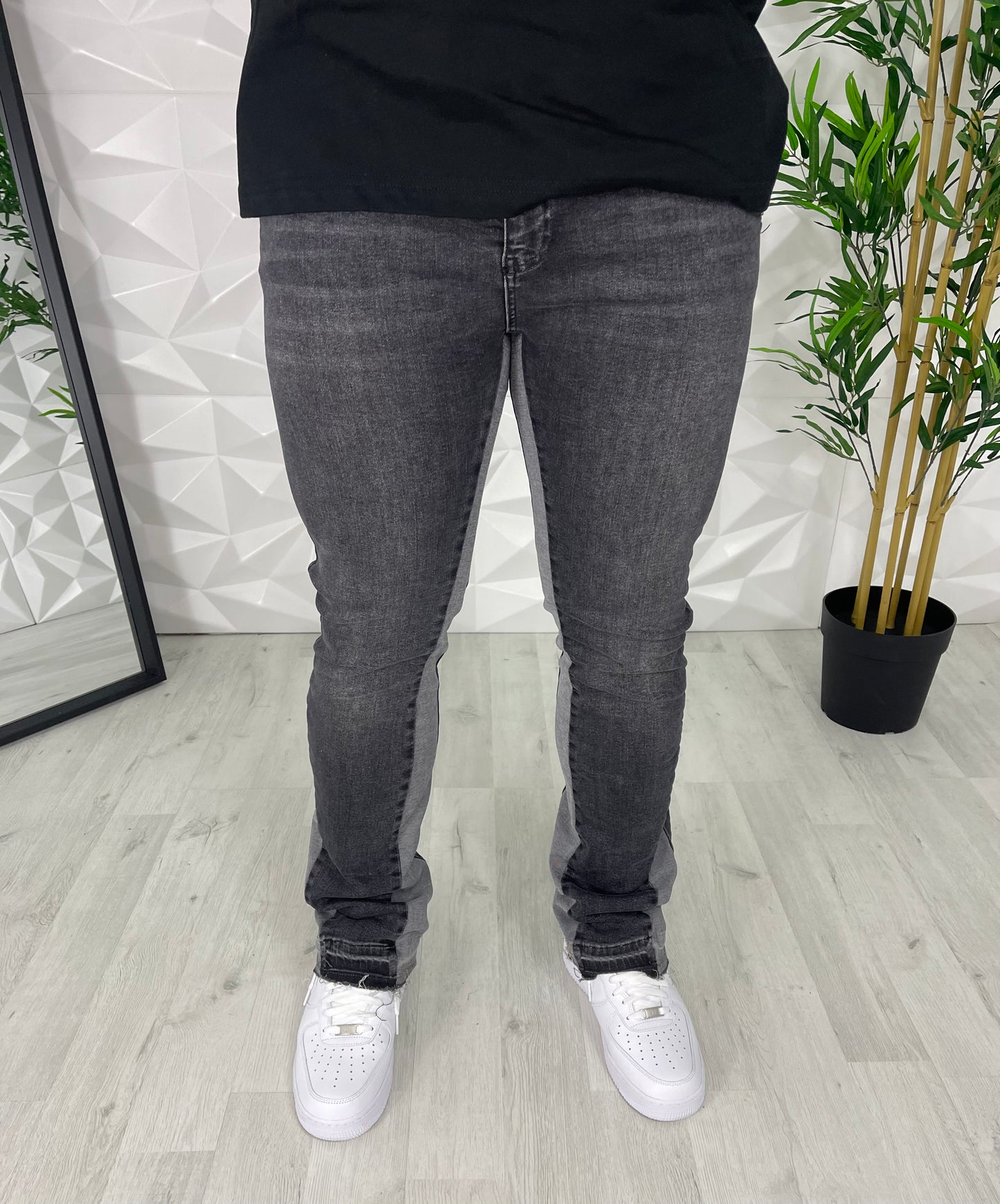 Jeans skinny grigio