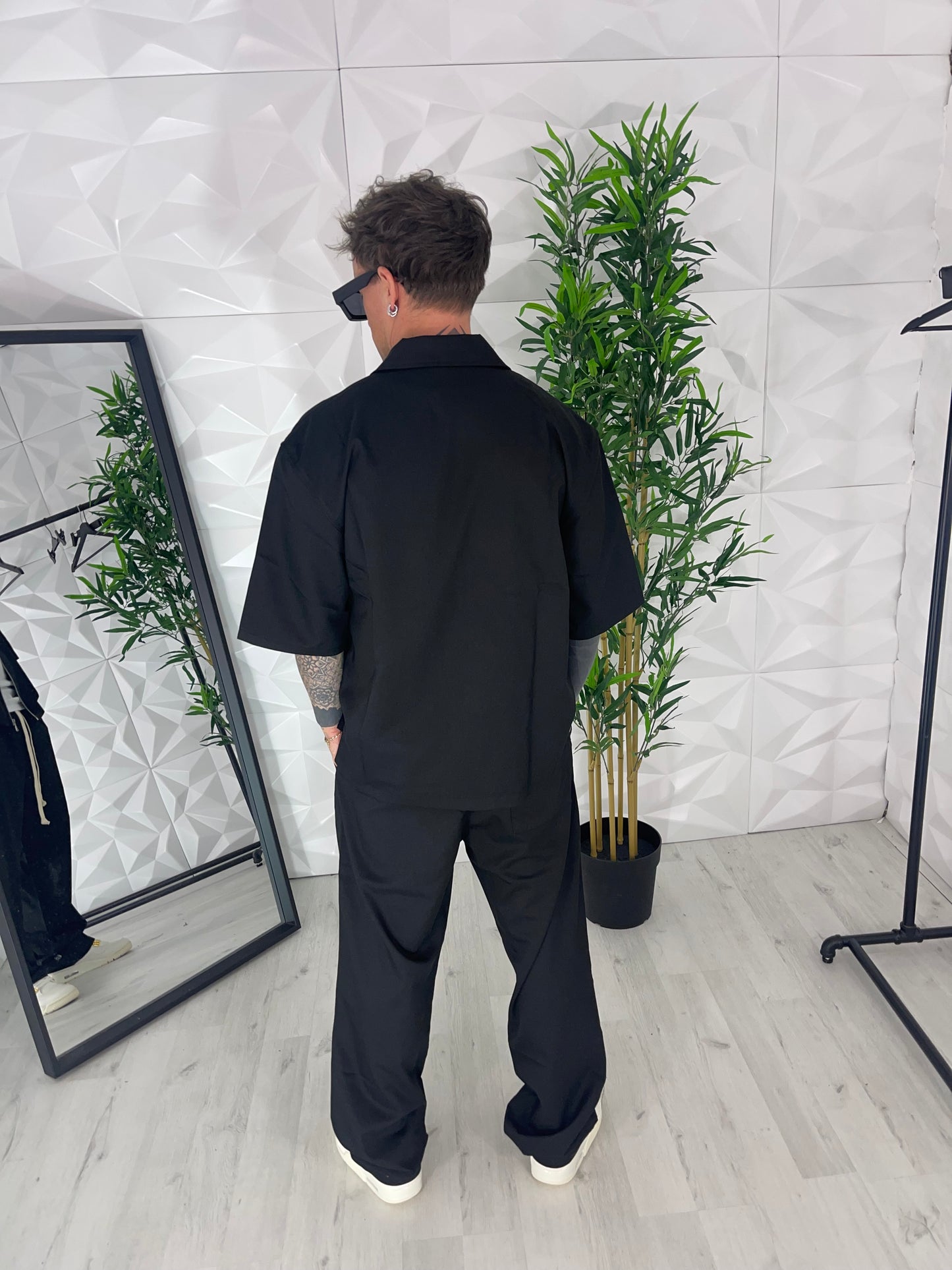 Coordinato elegante zip