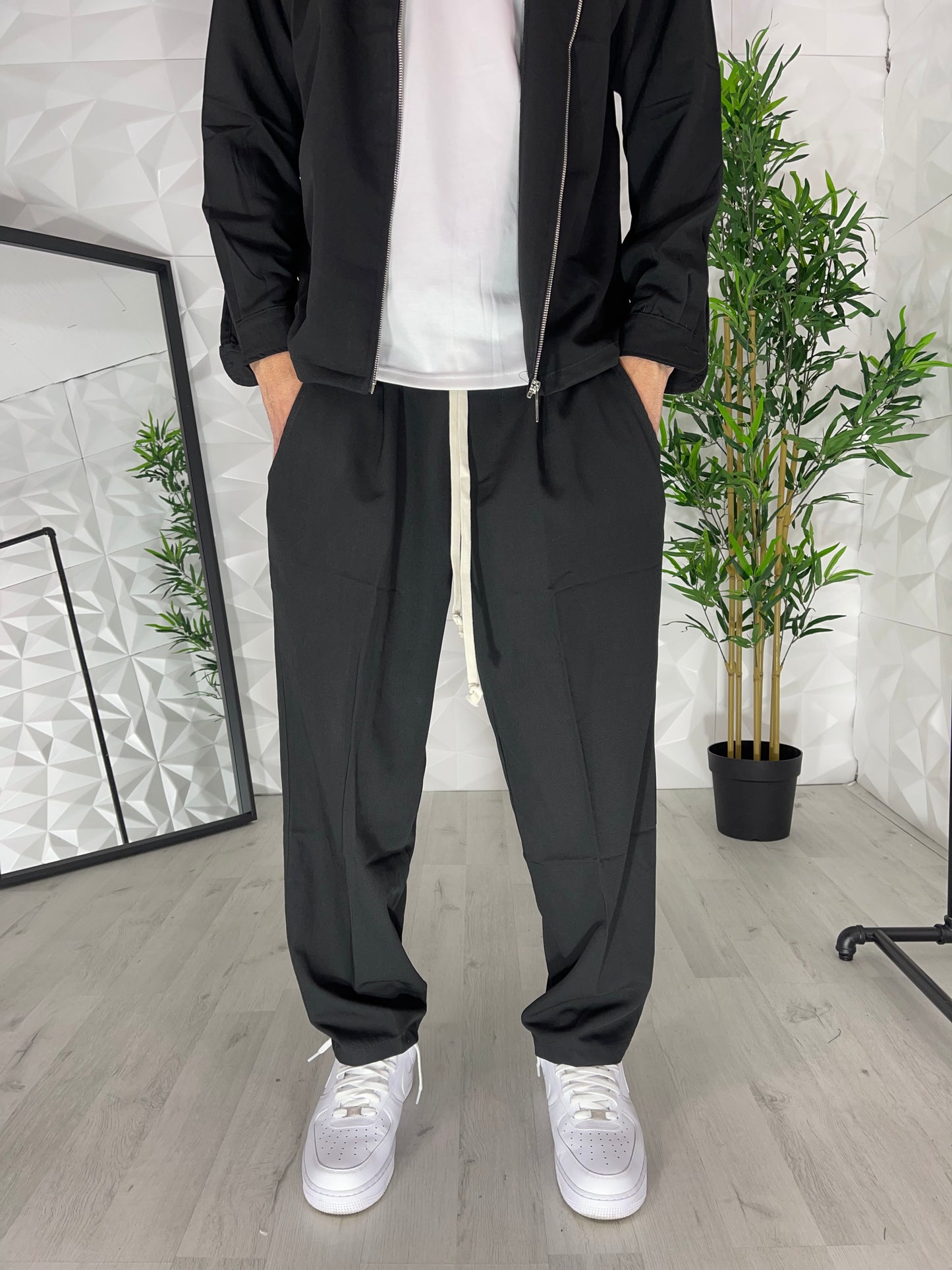 Coordinato elegante nero