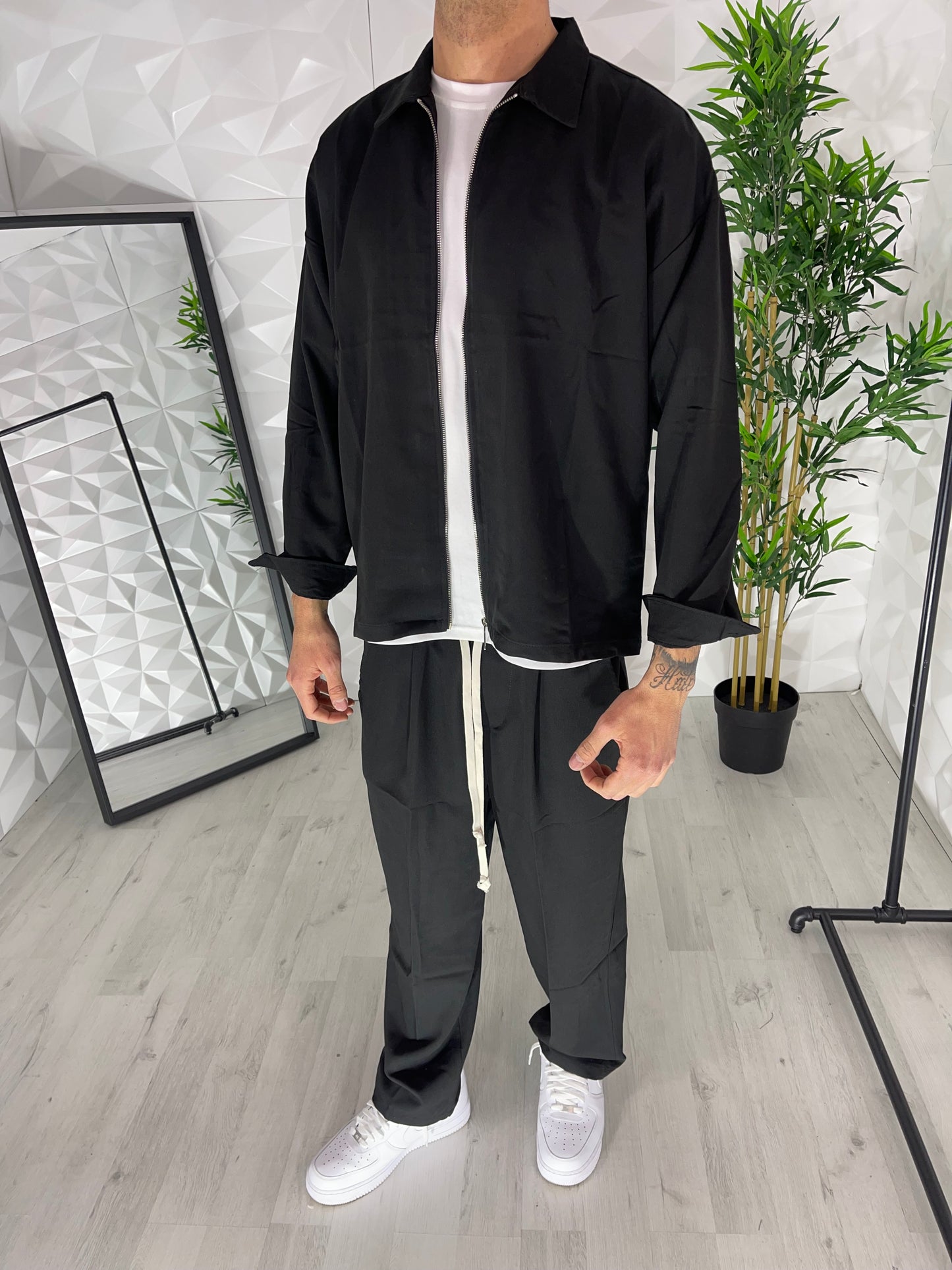 Coordinato elegante nero