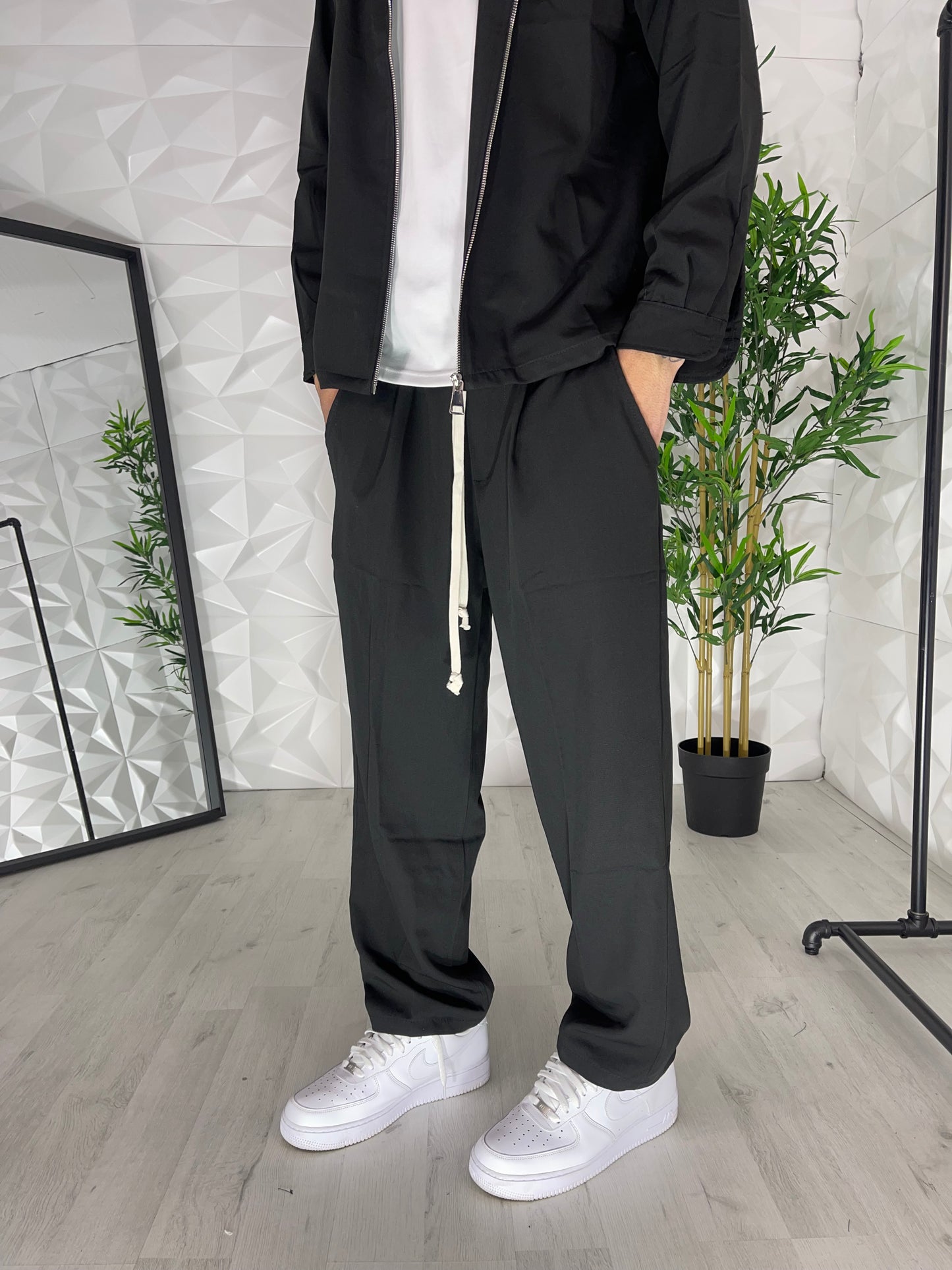 Coordinato elegante nero