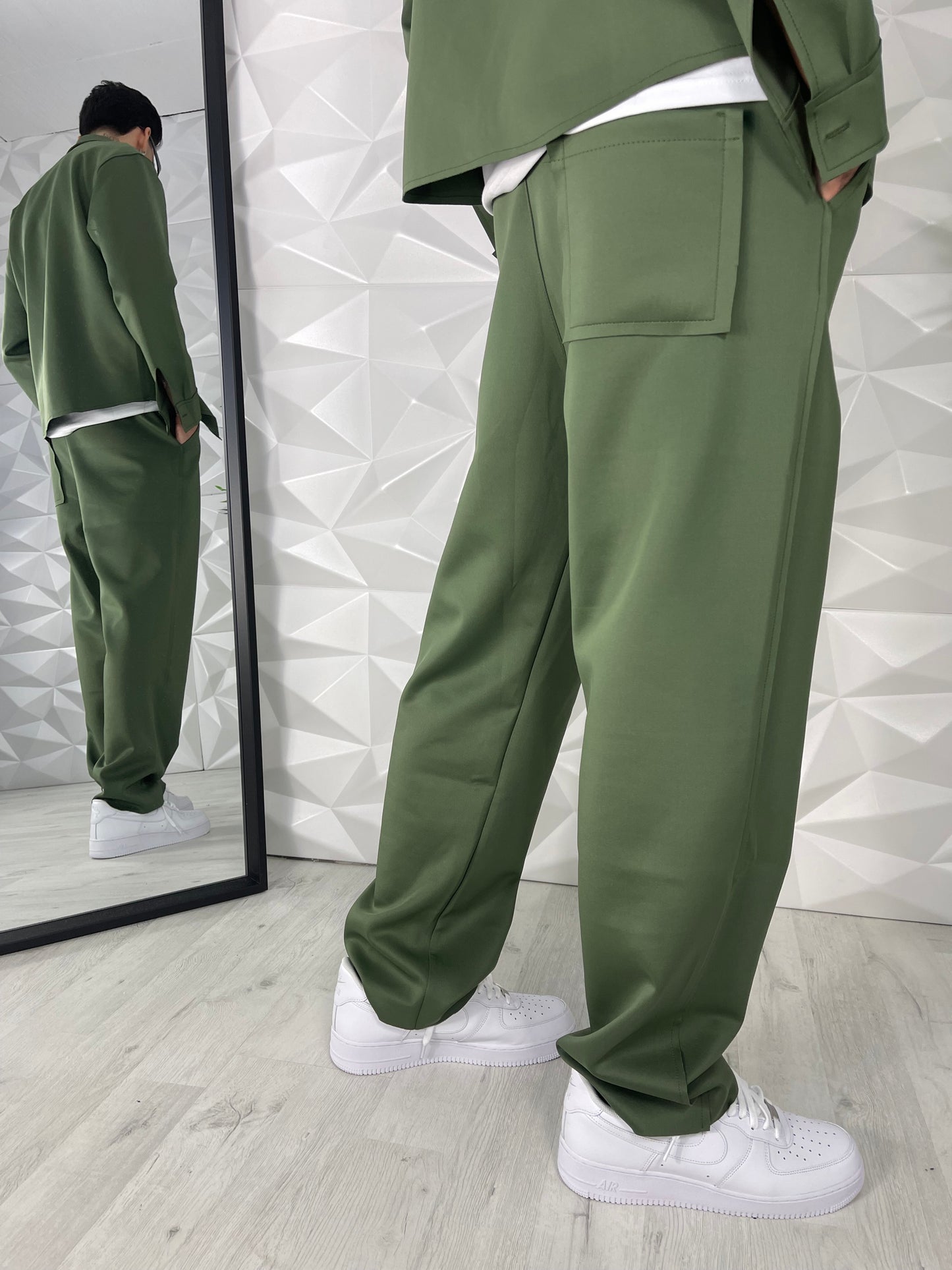 Completo elegant verde