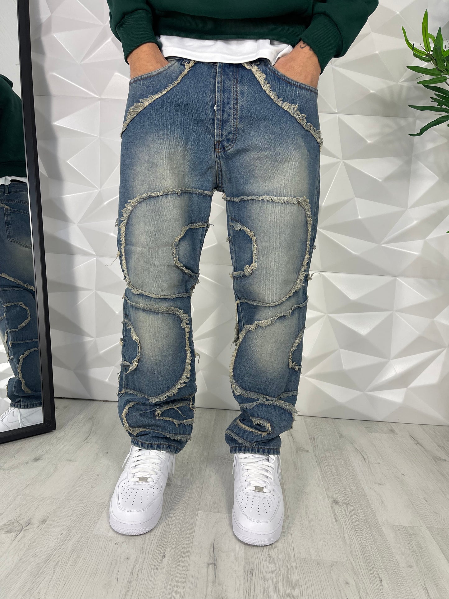 Jeans onde baggy