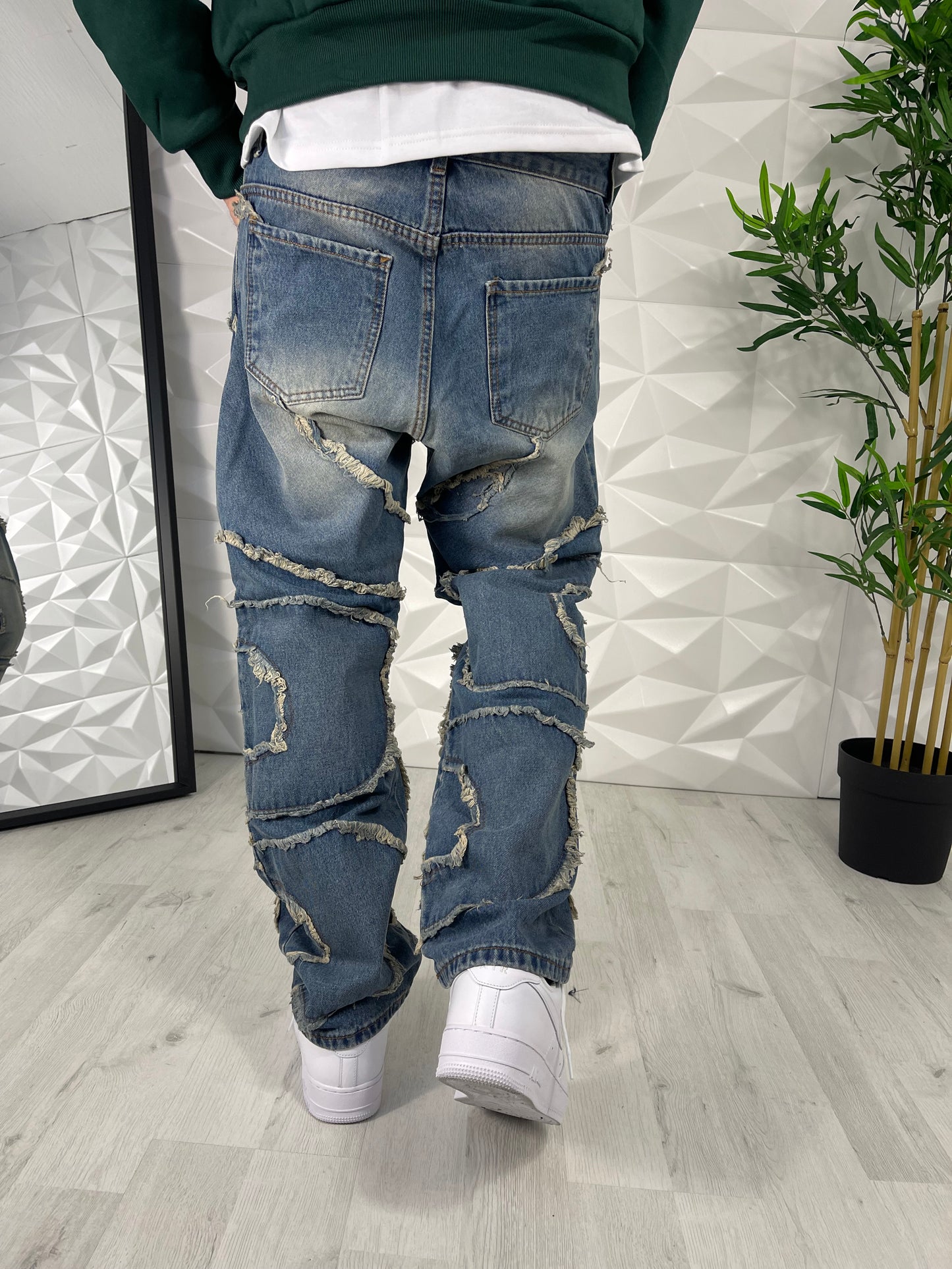 Jeans onde baggy