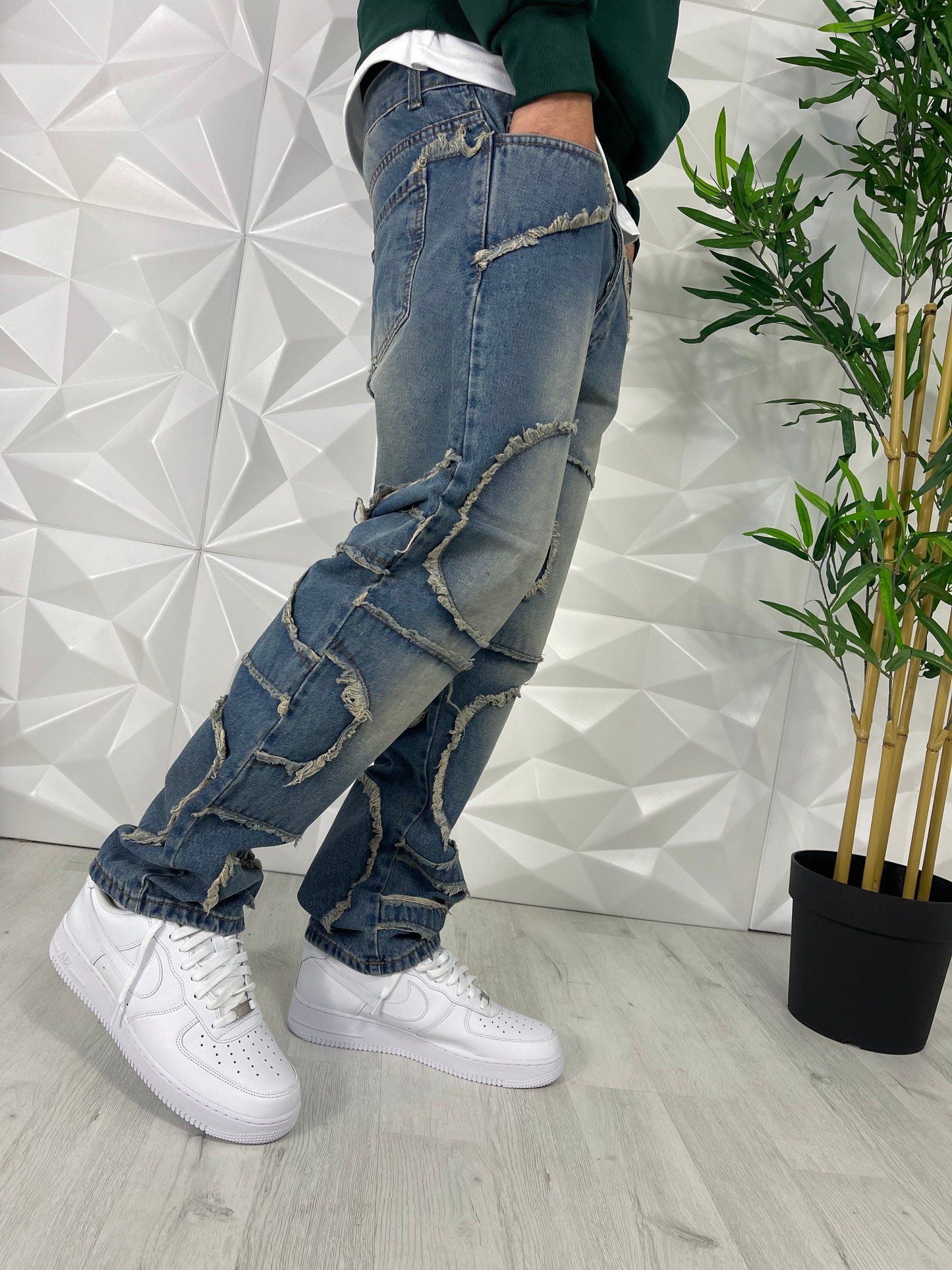 Jeans onde baggy