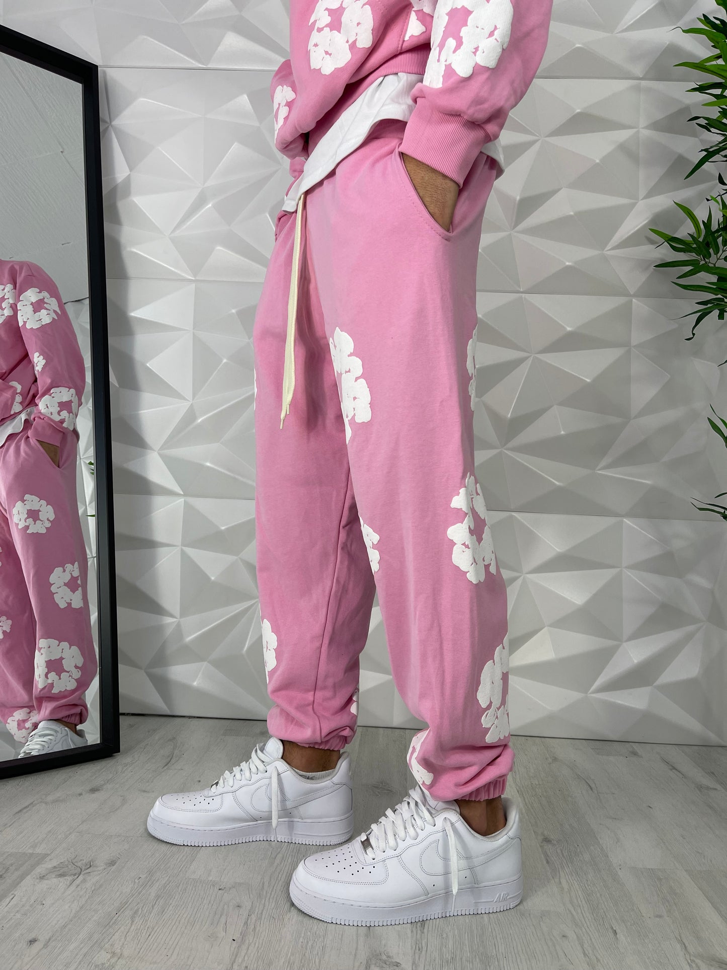 Coordinato floreale rosa
