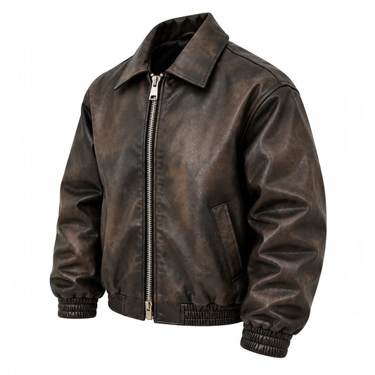 GIACCA IN PELLE VINTAGE