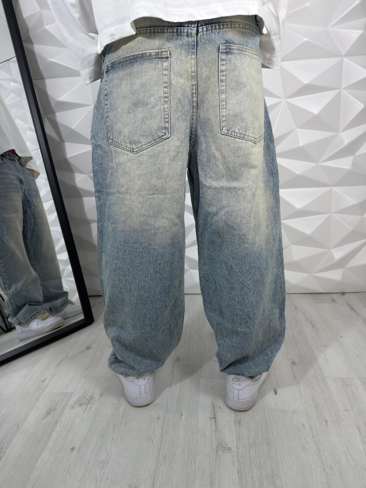 Jeans baggy chiaro