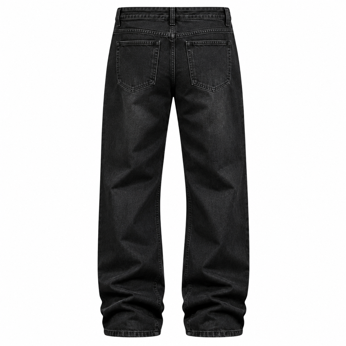 JEANS NERO CON STRASS