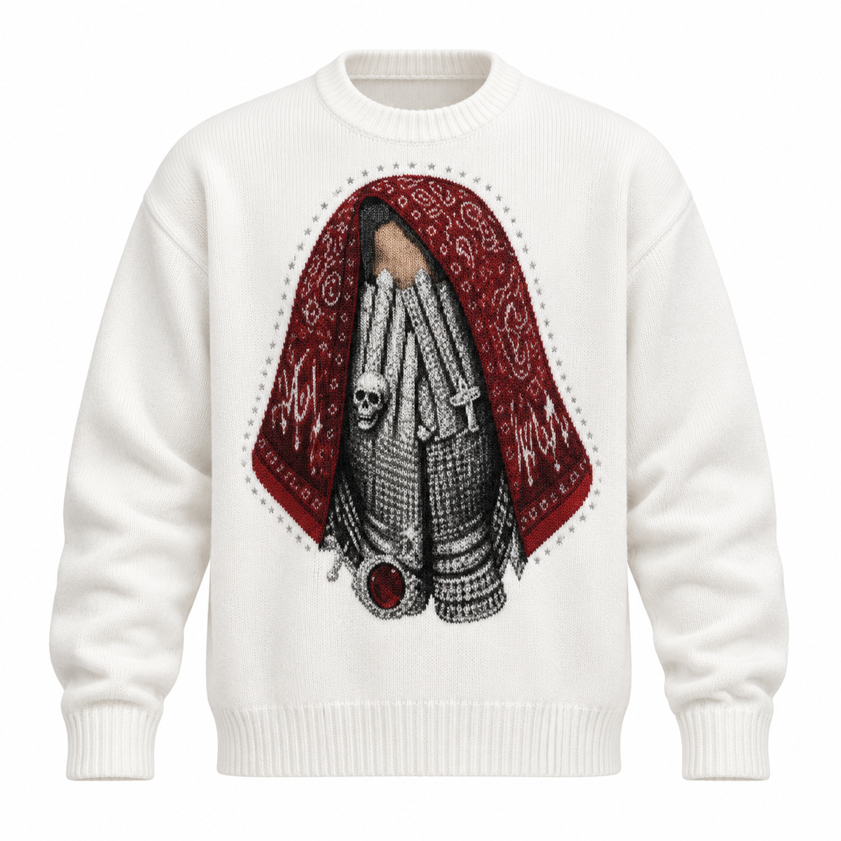 MAGLIONE CON STRASS