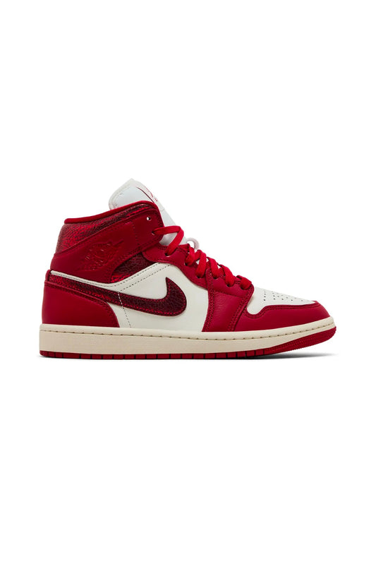 Jordan 1 mid ruby