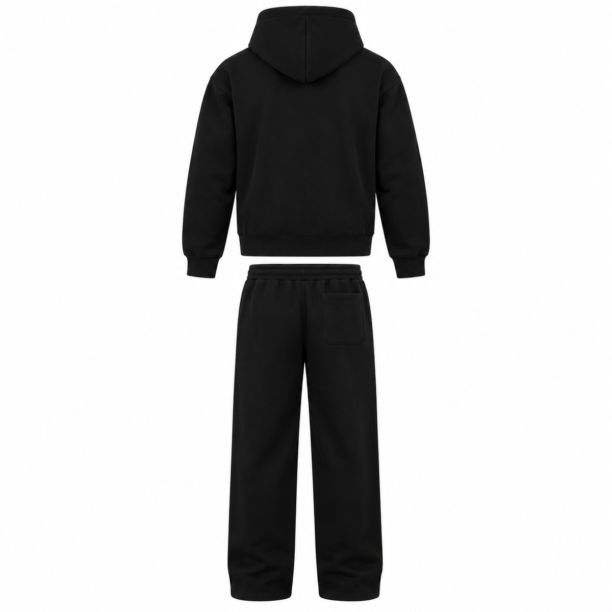 COMPLETO ZIP NERO