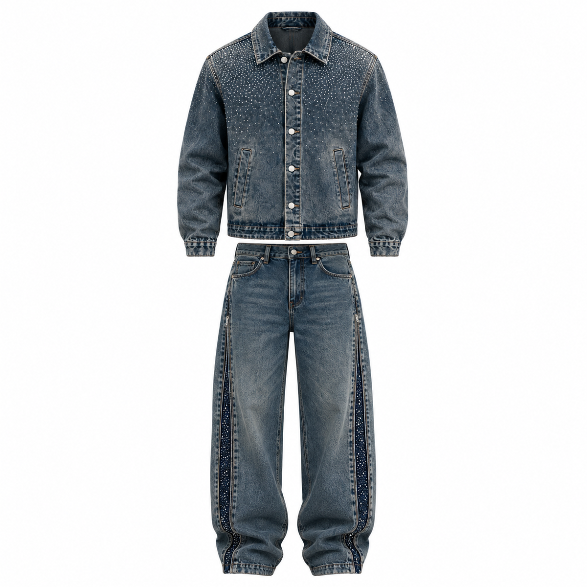 COORDINATO DIAMOND JEANS