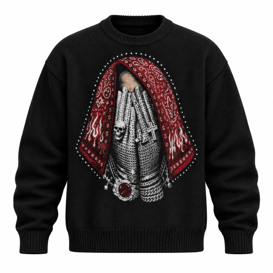 MAGLIONE CON STRASS