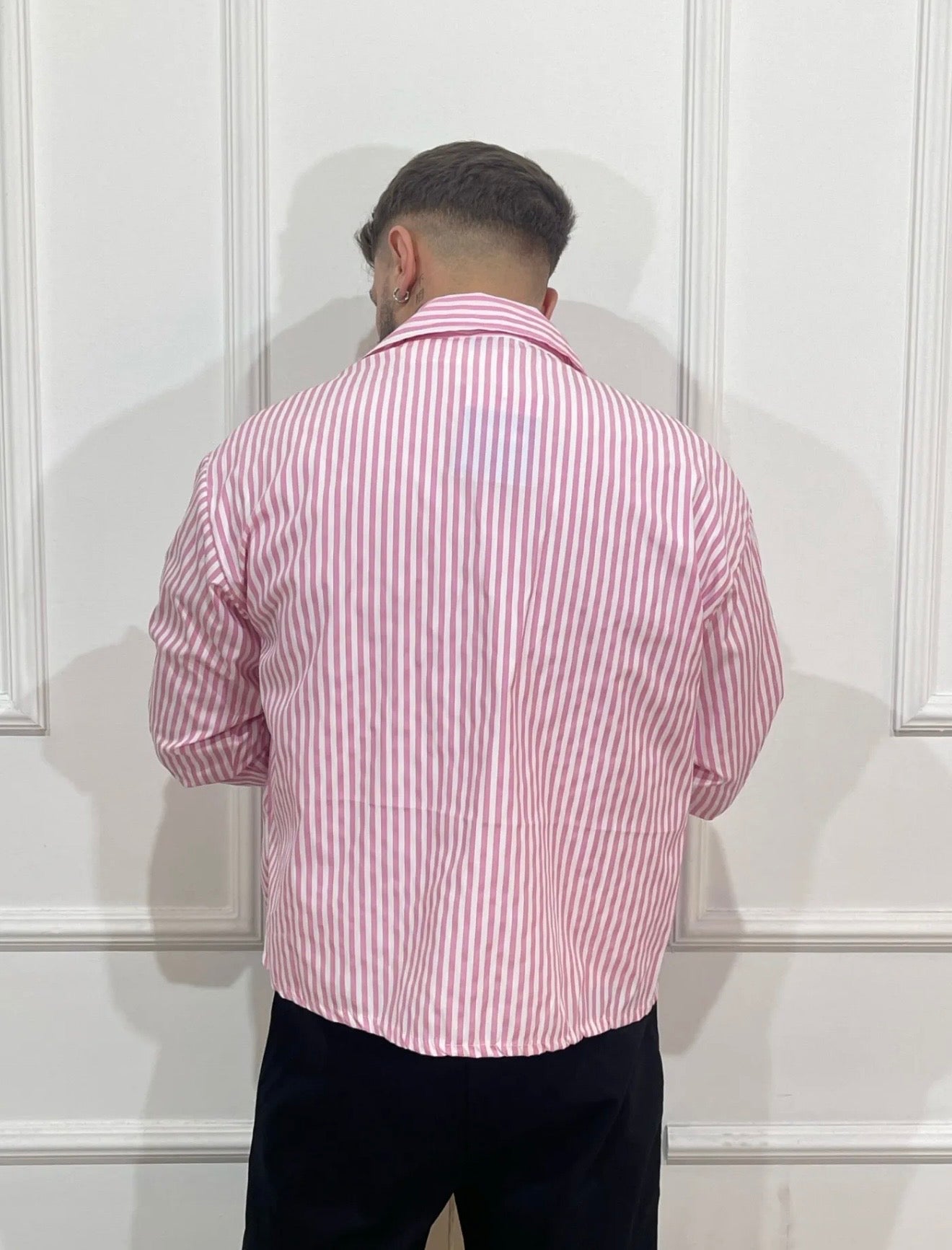 Camicia elegante rosa