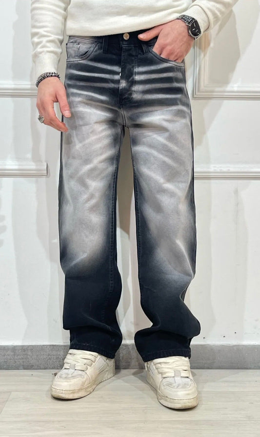 Jeans sfumato baggy