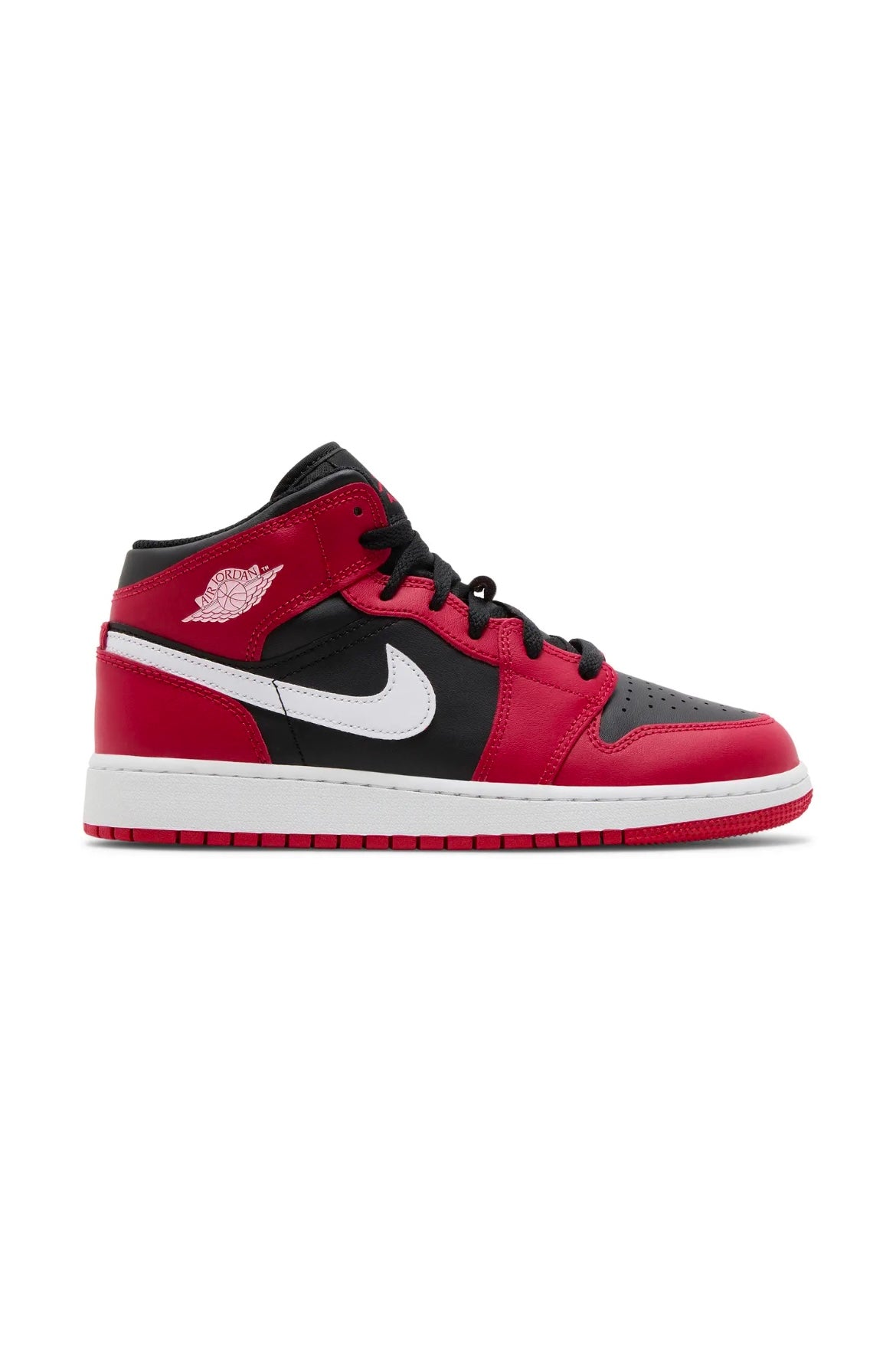 Jordan 1 mid black red