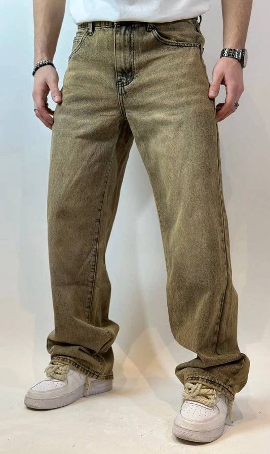 Jeans Baggy sabbiato